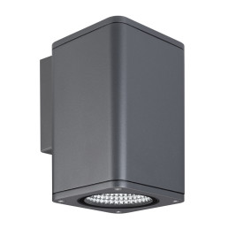 Светильник LGD-EVO-WALL-S100x100-12W Warm3000 (GR, 44 deg, 230V) Arlight 046193