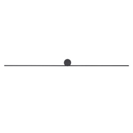 Настенный светильник Nowodvorski Spin Led M Black 10370