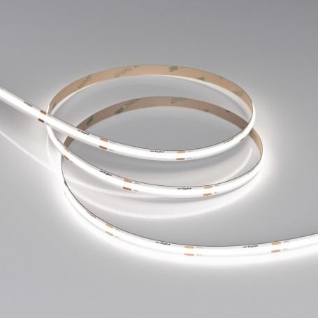 Светодиодная лента Arlight 8W/m 480LED/m CSPSMD холодный белый 5M COB-X480-8mm 24V White6000 039057
