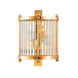 Настенный светильник Crystal Lux Tadeo AP2 Gold/Transparente