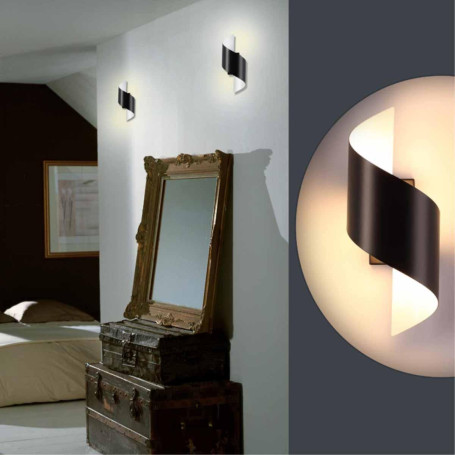 Настенный светодиодный светильник Odeon Light Hightech Boccolo 3542/5LW