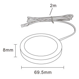 Светильник накладной мебельный 12V Mobiled Lightstar 036330