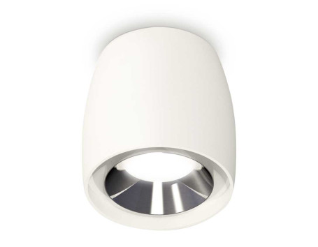 Комплект накладного светильника Ambrella light Techno Spot XS1141003 SWH/PSL белый песок/серебро полированное (C1141, N7032)