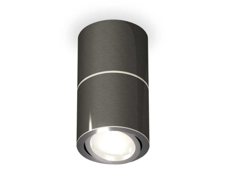 Комплект накладного светильника Ambrella light Techno Spot XS7403040 DCH/PSL черный хром/серебро полированное (C7403, A2070, C7403, N7003)