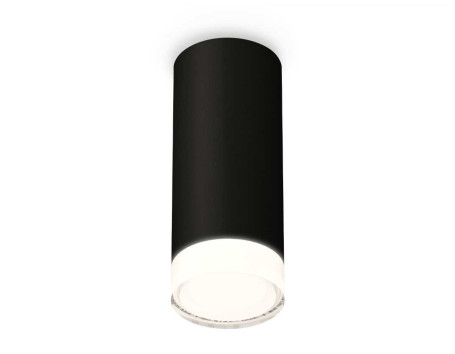 Комплект накладного светильника Ambrella light Techno Spot XS7443014 SBK/FR/CL черный песок/белый матовый/прозрачный (C7443, N7160)
