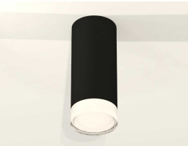 Комплект накладного светильника Ambrella light Techno Spot XS7443014 SBK/FR/CL черный песок/белый матовый/прозрачный (C7443, N7160)