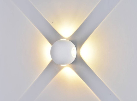 Настенный светодиодный светильник DesignLed GW Sfera-DBL GW-A161-4-4-WH-WW 003200