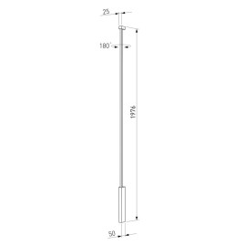 Настенный светодиодный светильник Elektrostandard Alto LED латунь 3000K 40134/LED a069823