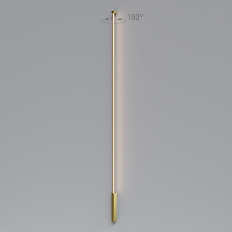 Настенный светодиодный светильник Elektrostandard Alto LED латунь 3000K 40134/LED a069823