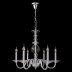 Подвесная люстра Crystal Lux ARABESQUE SP6 CHROME