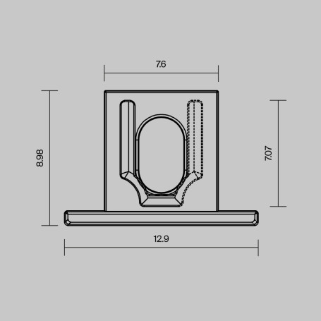 Комплектующие для профиля Maytoni Led Strip 642068