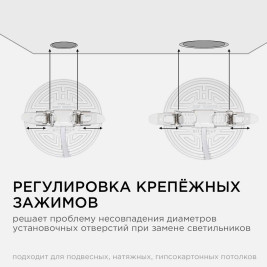 Светодиодная панель безрамочная Apeyron 06-107