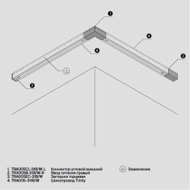 Заглушка Maytoni Technical Accessorises TRA005EC-31B