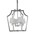 Подвесная люстра Lumina Deco Montero LDP 1249-4 CHR+WT