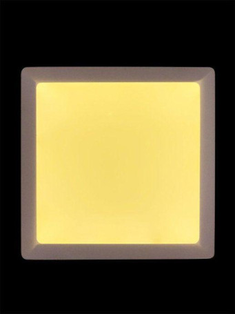 Настенно-потолочный светодиодный светильник Elvan NLS-702SQ-18W-WH-Wh