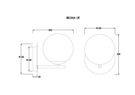 Бра MyFar Aerton MR1944-1W