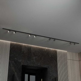 Трековая система со светильниками №3 однофазная накладная Hesby Lighting Skylite HSBL_kompl_S003_NI4B3K