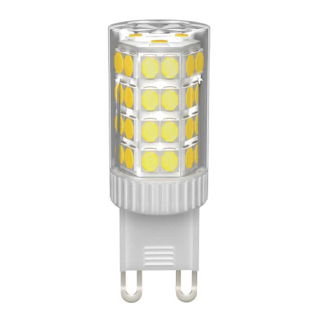 Лампа светодиодная IEK G9 5W 4000K прозрачная LLE-CORN-5-230-40-G9