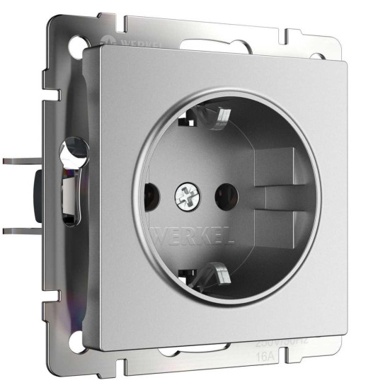 Розетка Werkel серебряный матовый W1171065 4690389195570