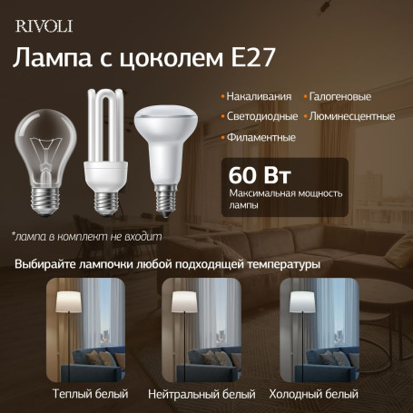 Торшер Rivoli Andra 7092-601 Б0071553