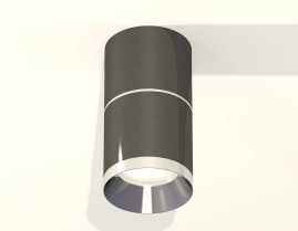 Комплект накладного светильника Ambrella light Techno Spot XS7403041 DCH/PSL черный хром/серебро полированное (C7403, A2070, C7403, N7032)