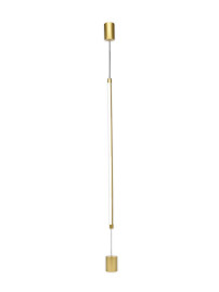 Подвесной светодиодный светильник Indigo Linea 14024/A/1P Brass V000122L