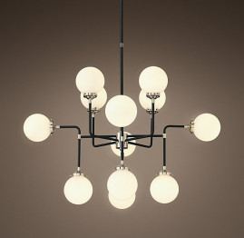 Подвесная люстра Loft-Concept Bistro Globe Clear Glass 40.1956-0 20445