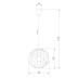 Подвесной светильник TK Lighting 1626 Orbita Black 1