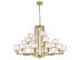 Подвесная люстра Newport 4412+6+3/C mat.gold М0071516