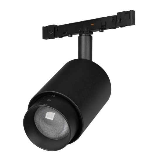Светильник MAG-MICROCOSM-SPOT-ZOOM-R47-9W Warm3000 (BK, 15-55 deg, 24V) Arlight 051769