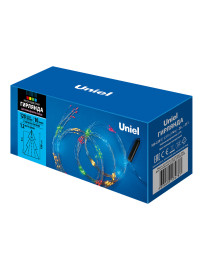 Уличная светодиодная гирлянда Uniel Лучи росы 220V разноцветный ULD-E0120-120/STA Multi IP44 UL-00007283