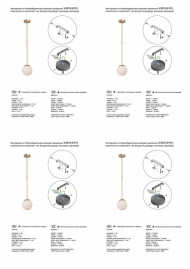 Подвесной светильник Vitaluce V3078-8/1PL