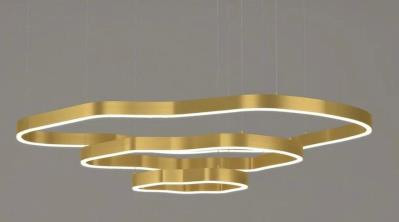 Люстра подвесная Alfa Light F4324-01 L100*W50*H150 gold