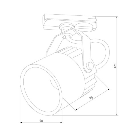 Трековый светодиодный светильник TK Lighting 4145 Tracer