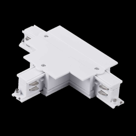 Соединение тройное левое перекидное встраиваемое с подводом питания к треку 5030xx-R Quattro Lightstar 503136-RPSL