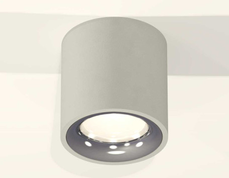 Комплект накладного светильника Ambrella light Techno Spot XS7533022 SGR/PSL серый песок/серебро полированное (C7533, N7012)