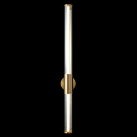Настенный светодиодный светильник Crystal Lux Lineup AP18W Led Brass