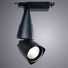 Трековый светодиодный светильник Arte Lamp LYNX A3830PL-1BK