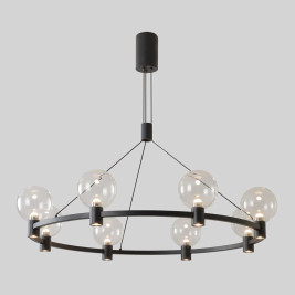 Люстра Crystal Lux DUET SP56W LED BLACK