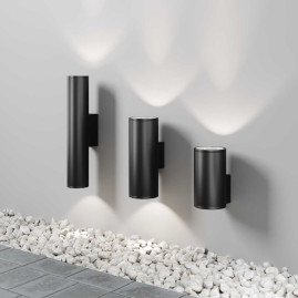 Уличный настенный светильник Maytoni Outdoor Shim O514WL-L30B3K1