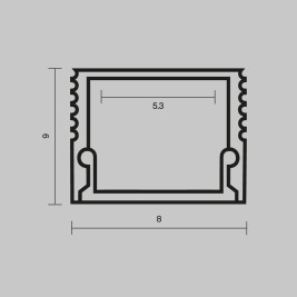 Алюминиевый профиль Maytoni Led Strip 631002