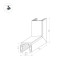 Коннектор L-образный внешний Arlight Mag-Orient-Con-2620-L90-EXT 037326