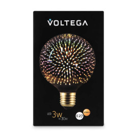 Лампа светодиодная филаментная Voltega 271 E27 3W 2700K 8527