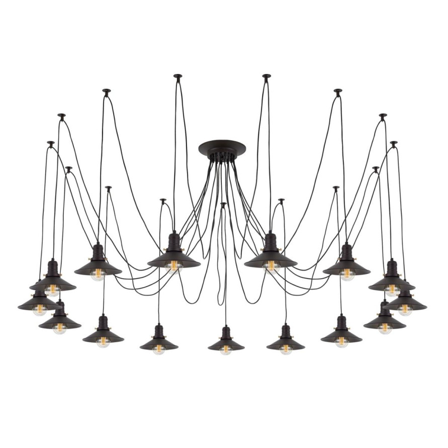 Подвесная люстра Citilux Эдисон CL451152