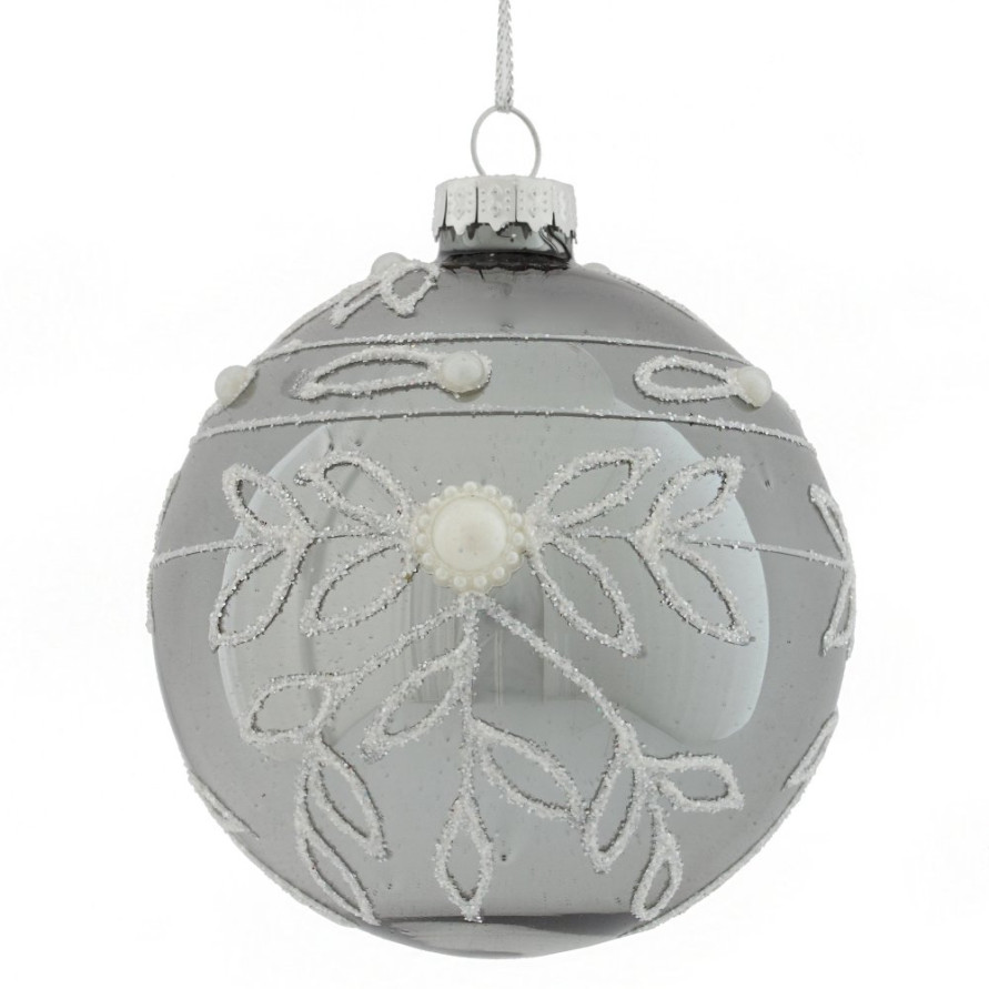 Украшение новогоднее &quot;Шар&quot;, D 8 см, L8 W8 H8 см
