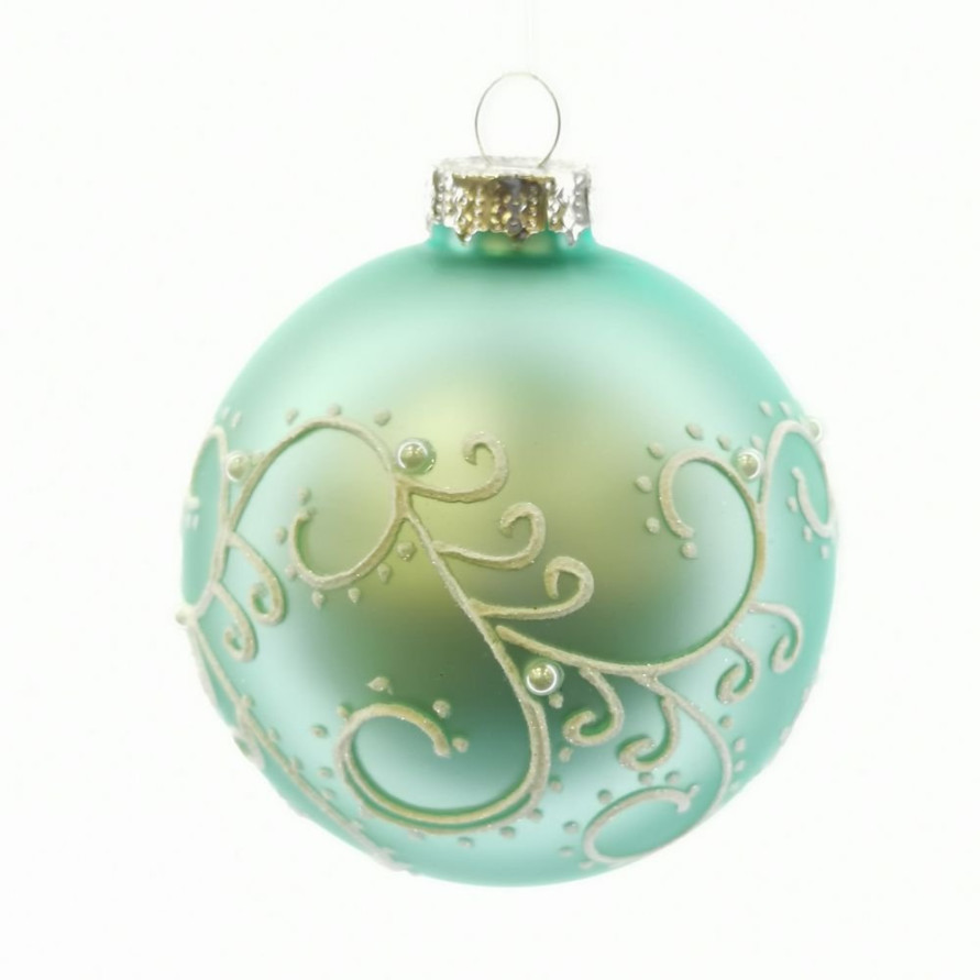 Украшение новогоднее &quot;Шар&quot;, D 8 см, L8 W8 H8 см