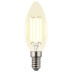 Лампа светодиодная Uniel E14 4W 3000K прозрачная LED-C35-4W/3000K/E14/CL GLY01TR UL-00011936