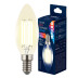 Лампа светодиодная Uniel E14 4W 3000K прозрачная LED-C35-4W/3000K/E14/CL GLY01TR UL-00011936
