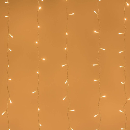 Светодиодная гирлянда Ardecoled занавес 230V теплый белый ARD-Curtain-Home-1000X1500-Clear-96Led Warm 024826