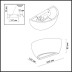 Настенный светильник Odeon Light Hightech Gips 3551/1W